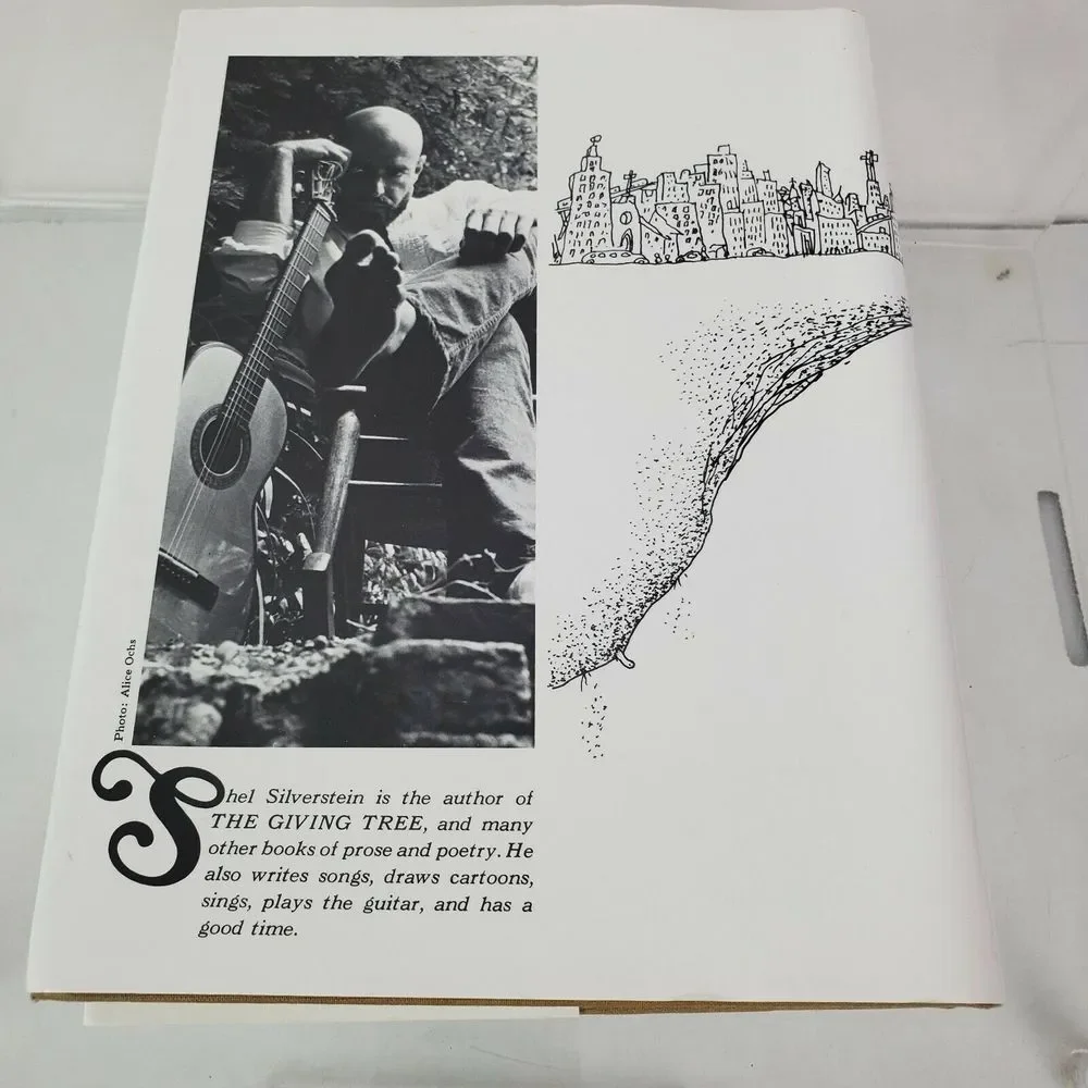 Where the Sidewalk Ends by Shel‎ Silverstein Hardcover Poetry Kids 1996